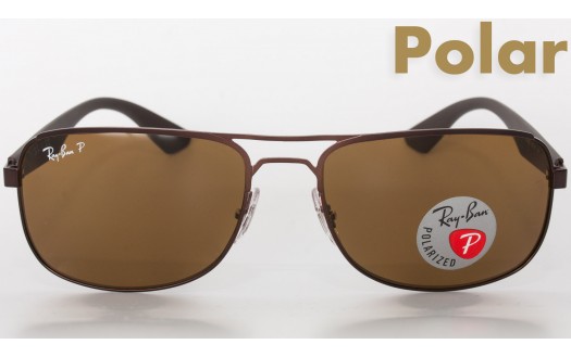 Ray-Ban Aviator Square Polarised (RB3524 012/83 57mm) saules brilles